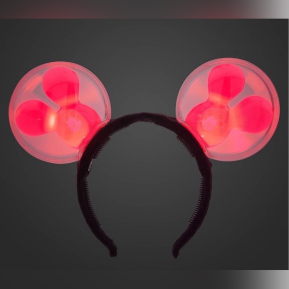 EUC Disney Parks Red Mickey Ballon Light-up Headband - Picture 3 of 9